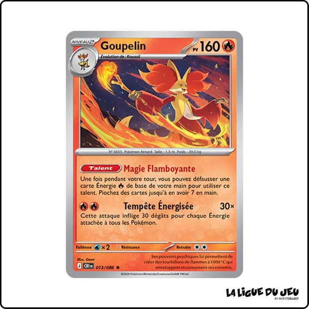 Holo - Pokemon - Chaos Ascendant - Goupelin 13/86