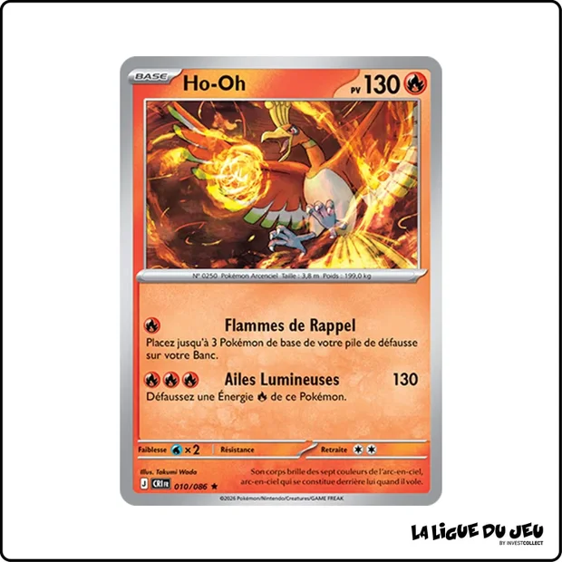 Holo - Pokemon - Chaos Ascendant - Ho-Oh 10/86