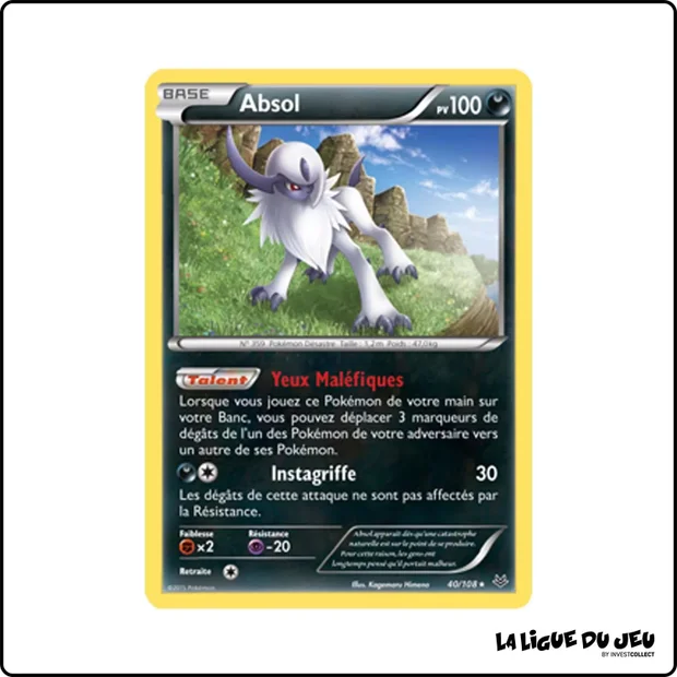 Holo - Pokemon - Ciel Rugissant - Absol 40/108