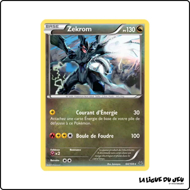 Holo - Pokemon - Ciel Rugissant - Zekrom 64/108