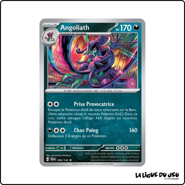 Holo - Pokemon - Couronne Stellaire - Angoliath 96/142