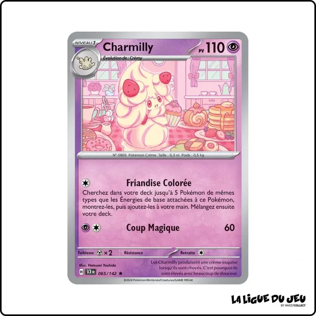 Holo - Pokemon - Couronne Stellaire - Charmilly 65/142