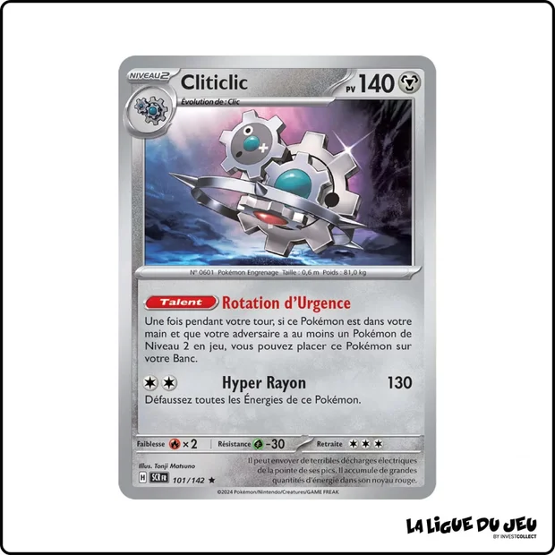 Holo - Pokemon - Couronne Stellaire - Cliticlic 101/142