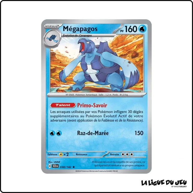Holo - Pokemon - Couronne Stellaire - Mégapagos 38/142