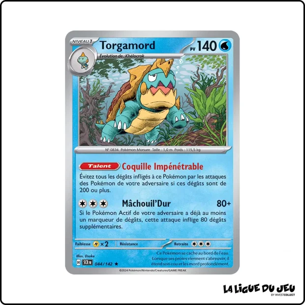 Holo - Pokemon - Couronne Stellaire - Torgamord 44/142