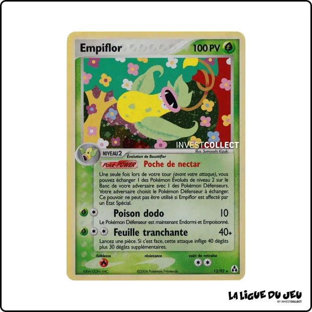 Holo - Pokemon - Créateurs de Légendes - Empiflor 13/92