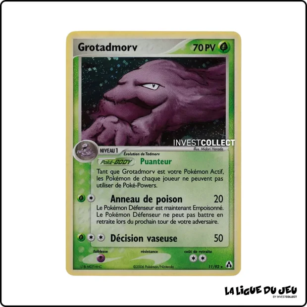 Holo - Pokemon - Créateurs de Légendes - Grotadmorv 11/92