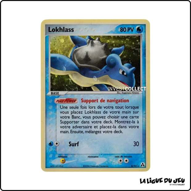 Holo - Pokemon - Créateurs de Légendes - Lokhlass 8/92