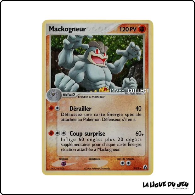 Holo - Pokemon - Créateurs de Légendes - Mackogneur 9/92