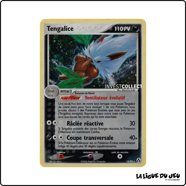 Holo - Pokemon - Créateurs de Légendes - Tengalice 12/92