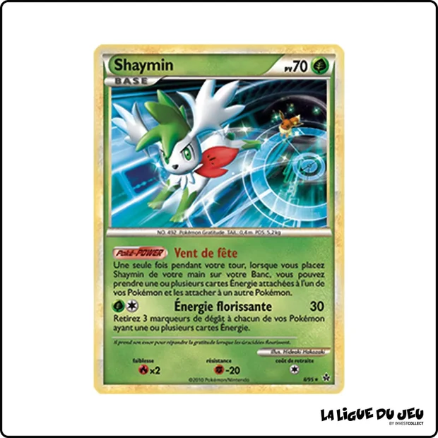 Holo - Pokemon - Déchaînement - Shaymin 8/95