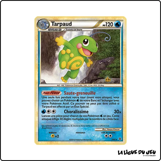 Holo - Pokemon - Déchaînement - Tarpaud 7/95