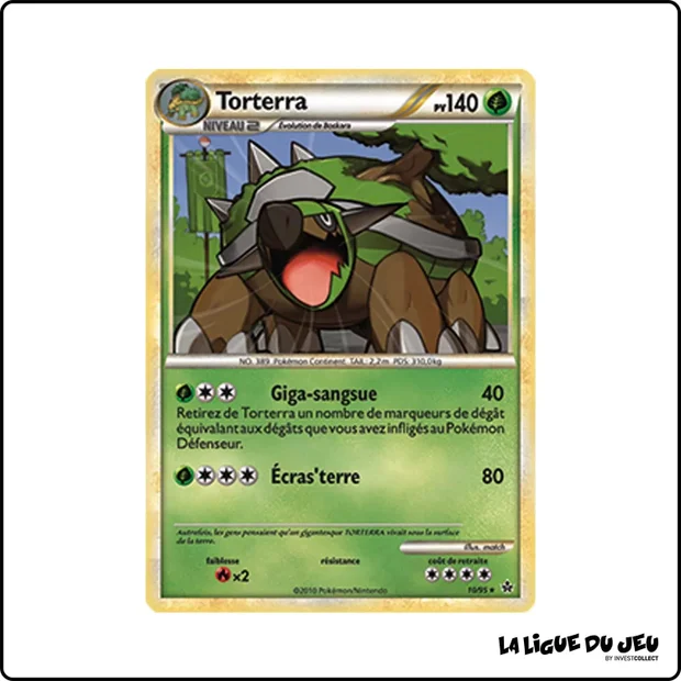 Holo - Pokemon - Déchaînement - Torterra 10/95
