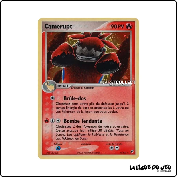 Holo - Pokemon - Deoxys - Camerupt 4/107