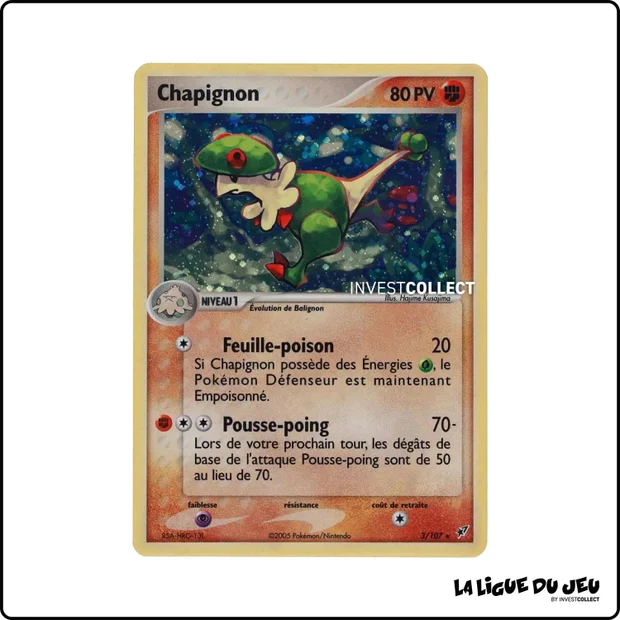 Holo - Pokemon - Deoxys - Chapignon 3/107