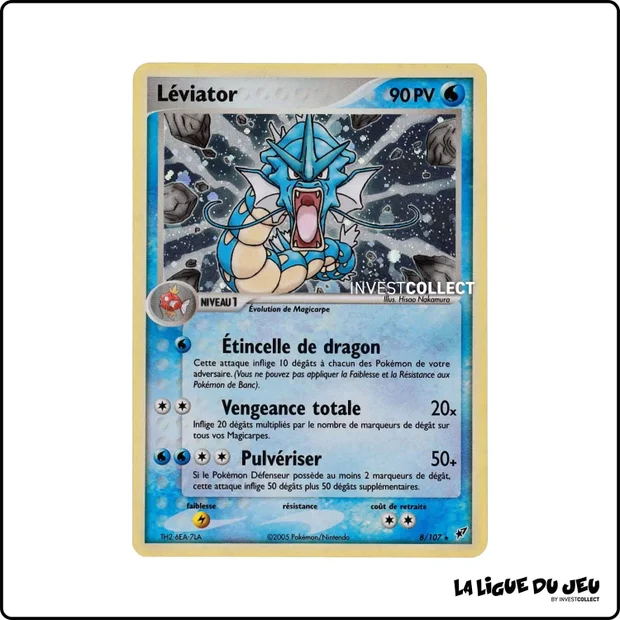 Holo - Pokemon - Deoxys - Léviator 8/107