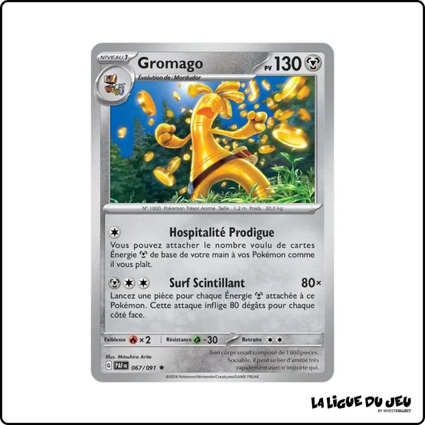 Holo - Pokemon - Destinées de Paldea - Gromago 67/91
