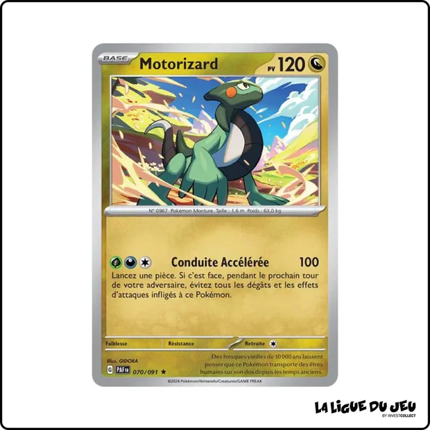 Holo - Pokemon - Destinées de Paldea - Motorizard 70/91