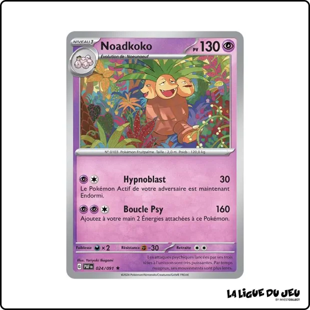 Holo - Pokemon - Destinées de Paldea - Noadkoko 24/91
