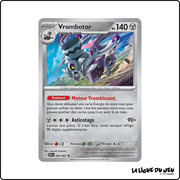 Holo - Pokemon - Destinées de Paldea - Vrombotor 65/91