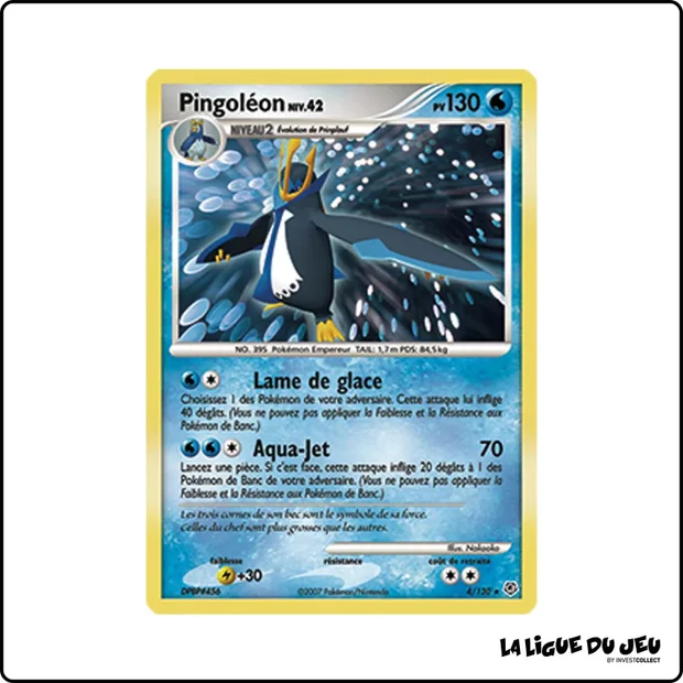 Holo - Pokemon - Diamant & Perle de Base - Pingoléon 4/130