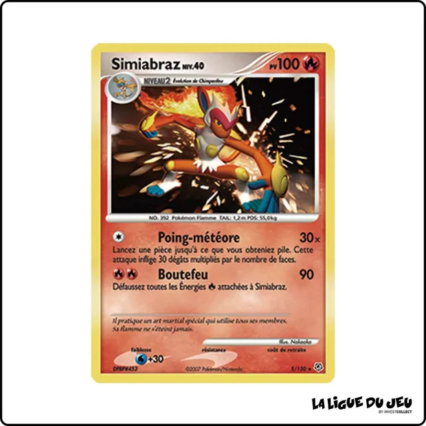 Holo - Pokemon - Diamant & Perle de Base - Simiabraz 5/130