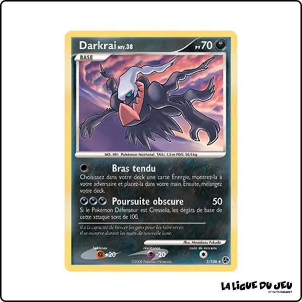 Holo - Pokemon - Duels au Sommet - Darkrai 3/106