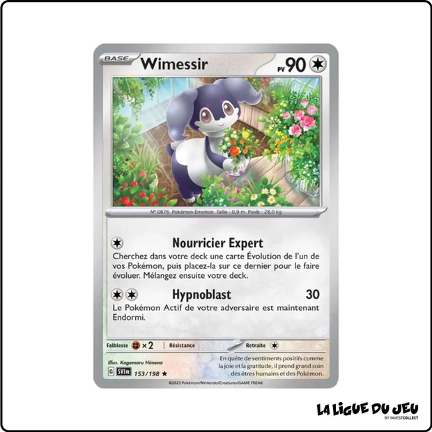 Holo - Pokemon - Écarlate et Violet de Base - Wimessir 153/198