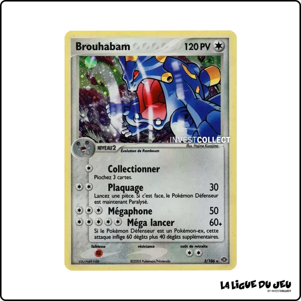 Holo - Pokemon - Émeraude - Brouhabam 3/106