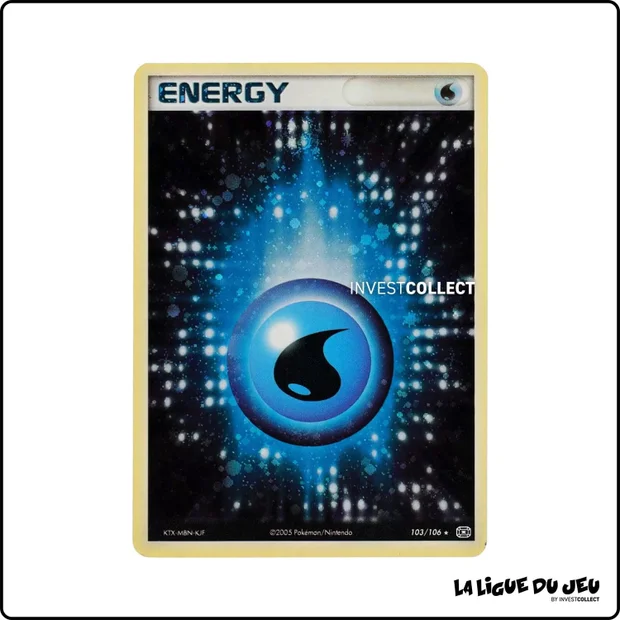 Holo - Pokemon - Émeraude - Énergie Eau 103/106