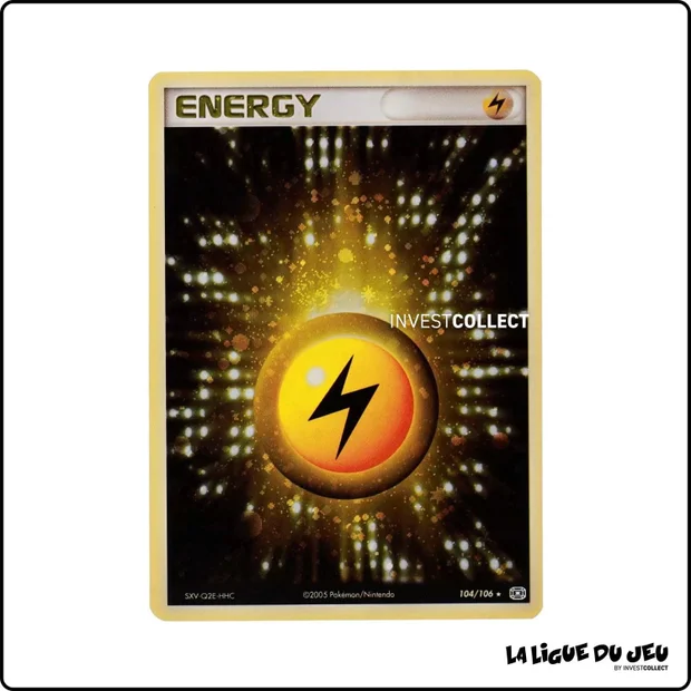 Holo - Pokemon - Émeraude - Énergie Électrique 104/106