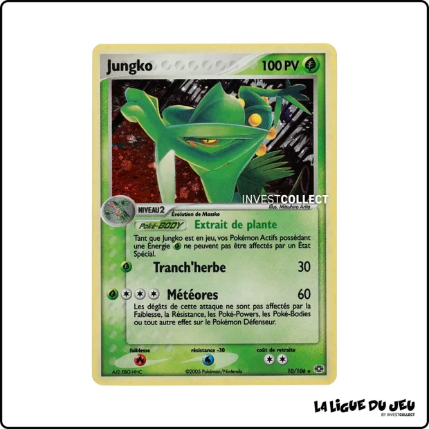Holo - Pokemon - Émeraude - Jungko 10/106