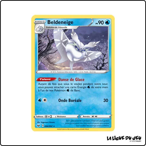 Holo - Pokemon - Épée et Bouclier de Base - Beldeneige 64/202