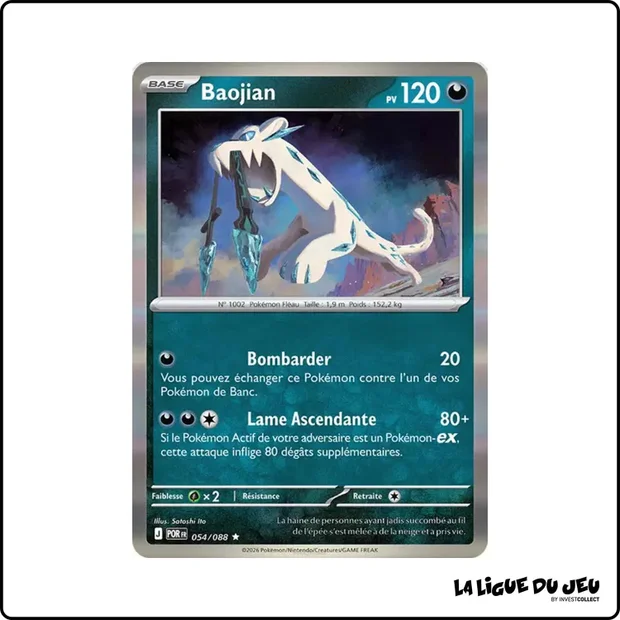 Holo - Pokemon - Équilibre Parfait - Baojian 54/88