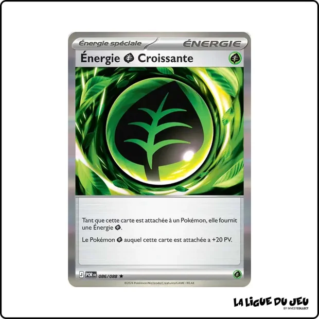 Holo - Pokemon - Équilibre Parfait - Énergie Croissante 86/88