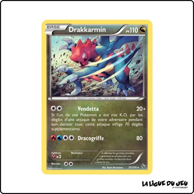 Holo - Pokemon - Étincelles - Drakkarmin 70/106