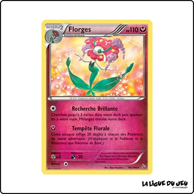 Holo - Pokemon - Étincelles - Florges 66/106