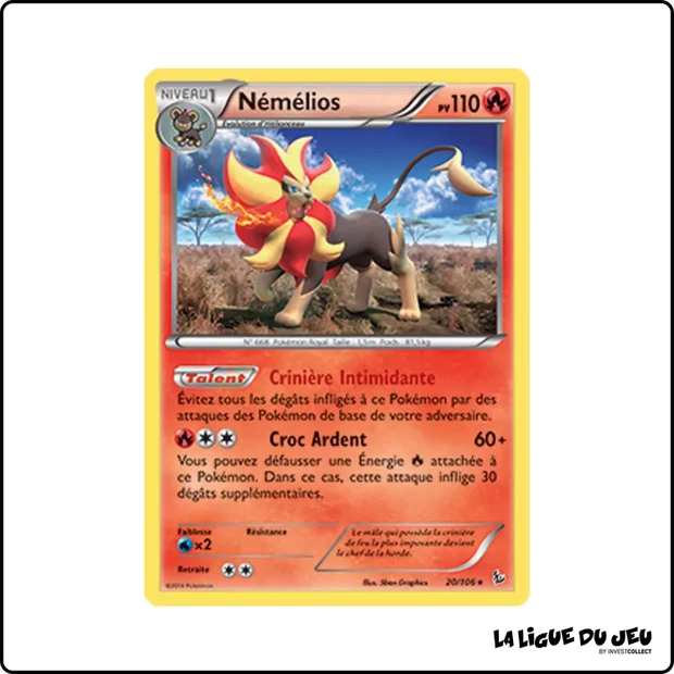 Holo - Pokemon - Étincelles - Némélios 20/106