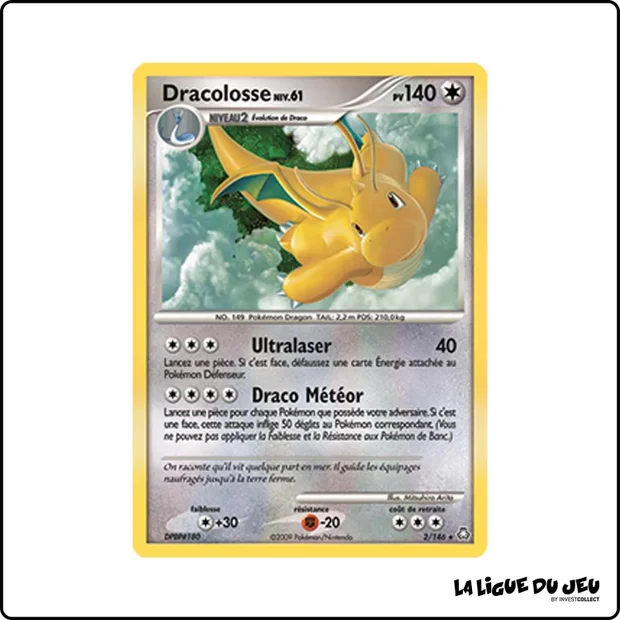 Holo - Pokemon - Éveil des Légendes - Dracolosse 2/146