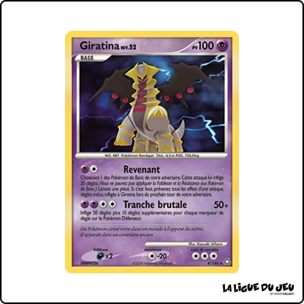 Holo - Pokemon - Éveil des Légendes - Giratina 4/146