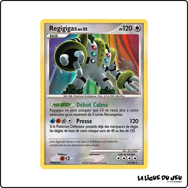 Holo - Pokemon - Éveil des Légendes - Regigigas 15/146