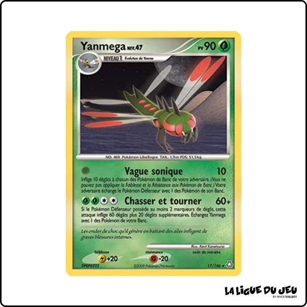 Holo - Pokemon - Éveil des Légendes - Yanmega 17/146