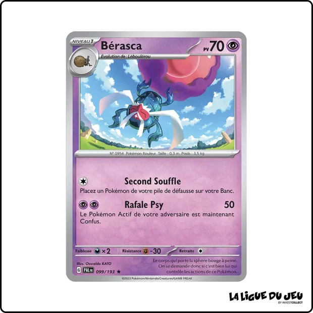 Holo - Pokemon - Évolutions à Paldea - Bérasca 99/193