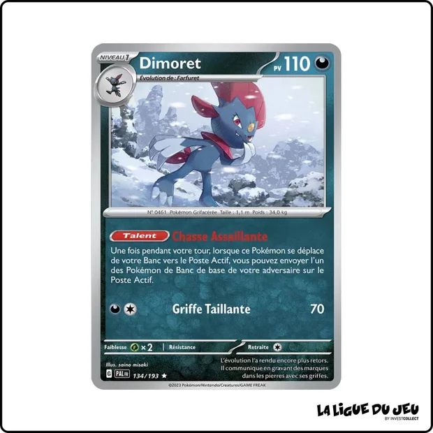 Holo - Pokemon - Évolutions à Paldea - Dimoret 134/193