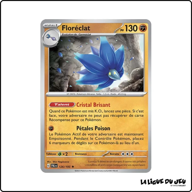 Holo - Pokemon - Évolutions à Paldea - Floréclat 126/193