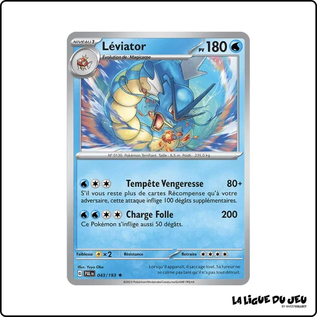 Holo - Pokemon - Évolutions à Paldea - Léviator 43/193