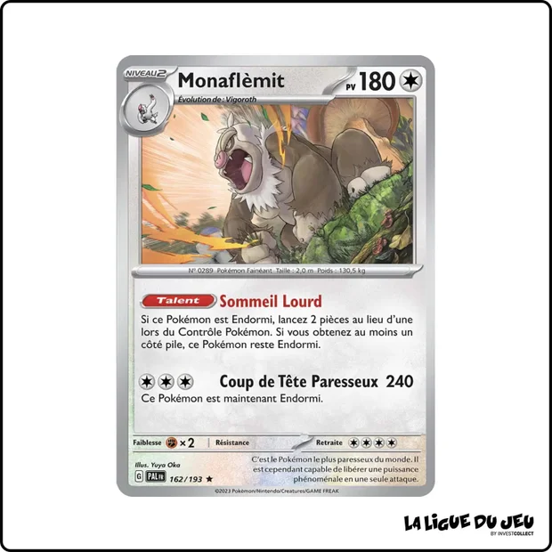 Holo - Pokemon - Évolutions à Paldea - Monaflèmit 162/193