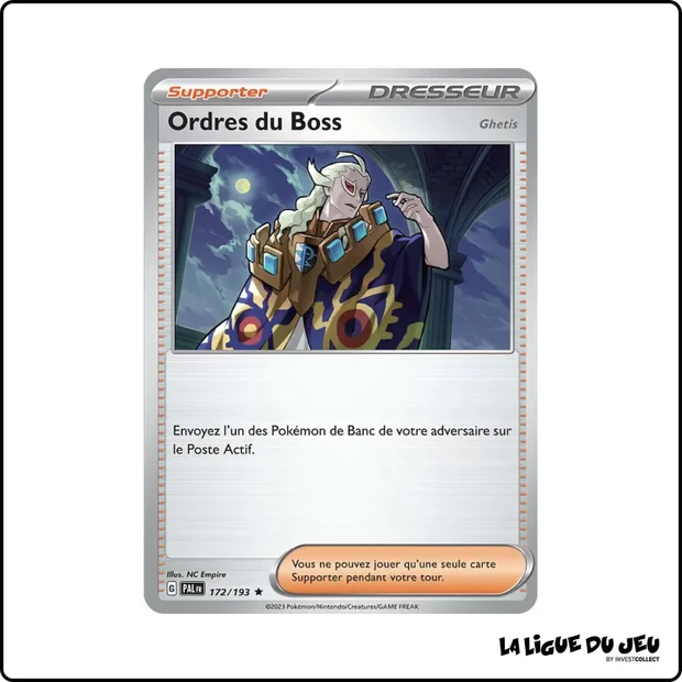 Holo - Pokemon - Évolutions à Paldea - Ordres du Boss 172/193