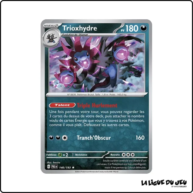 Holo - Pokemon - Évolutions à Paldea - Trioxhydre 140/193