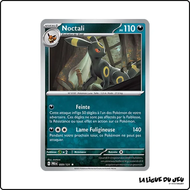 Holo - Pokemon - Évolutions Prismatiques - Noctali 59/131